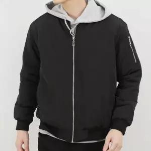 D1 항공점퍼 남자 빅사이즈 블루종점퍼 1P 아우터 블루종점퍼