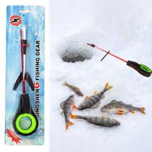 미니 휴대용 겨울 플라스틱 얼음 교체 분리형 도구 낚시 방수 ABS 낚싯대
