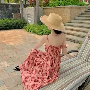 여신 쉬폰 휴양지 플러워 원피스