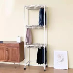 이동식 바지 정리대 바지걸이 전용 3단