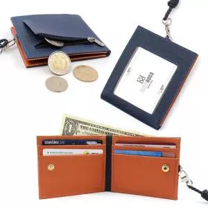 블루마운트 KB007 배색 지퍼 카드목걸이 카드지갑 kSW7+5HDM