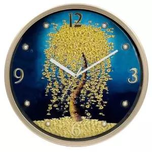 행운 인테리어 돈나무 무소음 벽시계 PS512