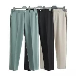 루즈핏 허리밴딩 남자 슬랙스 교복바지(3color) 교복