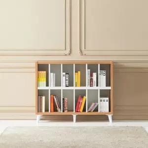 H6530 2단 정리 수납 책장 1200 4colors