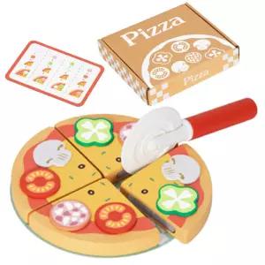 하이판다 분수놀이 원목 피자 썰기놀이 (HP075) 수세기 숫자놀이 셈놀이