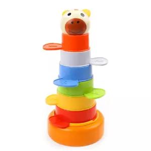 탑브라이트 감각발달완구 동물 컵쌓기 8P (120322) 아기 유아 완구