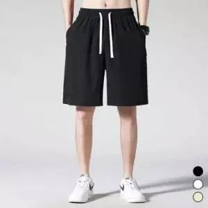 [JED] 데일리 편안한 5부 편한 바지 숏팬츠 여름 밴딩 슬랙스 반바지 남성 트레이닝