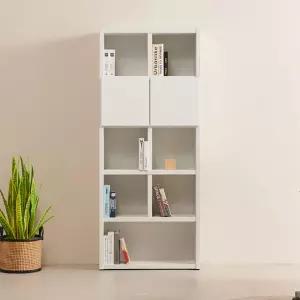 H6783 1단 도어 5단 책장 840 1color