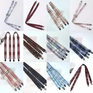 체크 서스펜더 여자 교복치마 멜빵 시리즈2(12color)