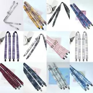 체크 서스펜더 여자 교복치마 멜빵 시리즈1(13color)