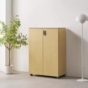 HD140 전자키 캐비닛 겸 책장 3단3칸 1color