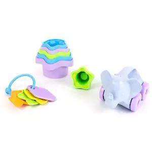 그린토이즈 감각발달완구 쌓기놀이 베이비 토이 스타터세트 치아발육기 컵쌓기 자동차