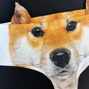 물끄럼 시바견 웃긴 팬티 킹받는 속옷 쓸데없는 쓸모없는 웃긴 선물 신박한 이벤트 소품 인싸템 재밌는