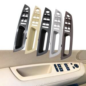 BMW X5 X6 E70 E71 E72 LHD RHD 도어 마스터 창 리프팅 제어 스위치 패널 팔걸이 커버 핸들 트림 교체