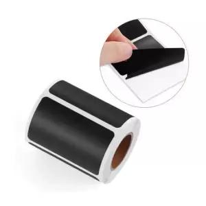 블랙 칠판 라벨스티커 사각 롤형