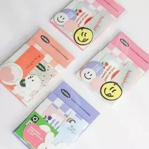 커스텀 스티커 봉투 세트 카드종이 메시지카드