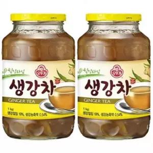 전통차 오뚜기 2kg(1kg 생강차 x2병)