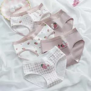 딸기러버 여아 삼각 팬티 5종세트 205998