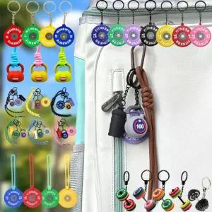 다양한 헬스 운동 기구 모양 미니어처 열쇠고리 로프 종합 모음전