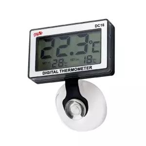 아쿠아리움 디지털 온도계 수족관 물 실시간 측정 알람 기능 방수