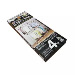 다용도행거 4단 높이조절가능 간편설치 옷걸이 도어훅