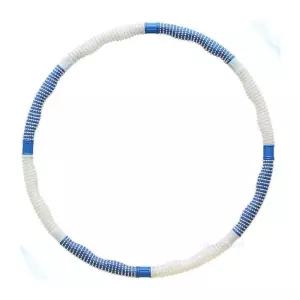 지압큐빅 훌라후프-2.2kg 홈트레이닝 뱃살훌라후프