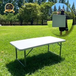 행사용 야외용 플리마켓 센터 기관 사무실 3단 높이조절 1200 접이식 테이블