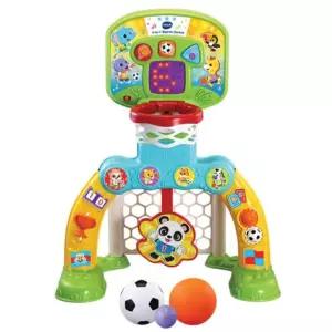 브이텍 농구대 3 in 1 스포츠 센터 농구 축구 작은 체육관