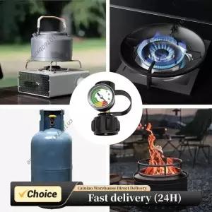 가스계량기 측정기 프로판 탱크 게이지 레벨 표시기 가스 압력계 바베큐 그릴 실린더 RV 캠퍼