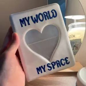 포토카드 콜렉트북 폴라로이드 앨범 화이트 사진첩