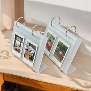 스탠드 포토카드 바인더 3인치 앨범 카드 포토북 사진