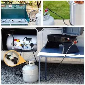 가스계량기 측정기 프로판 탱크 게이지 레벨 표시기 QCC1 1 연결 가스 압력계 바베큐 그릴 실린더 RV 캠핑