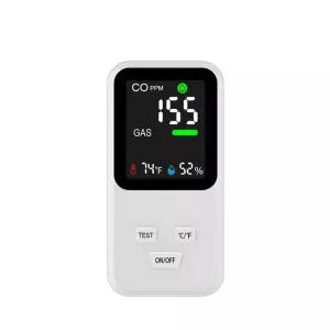 가스계량기 측정기 4-in-1 일산화탄소 메탄 가스 테스터 CO 기 휴대용 LCD 디스플레이 가정용 캠핑용 경보