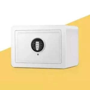 coms 소형 미니금고 화이트 SoHo용 가정용금고 안전