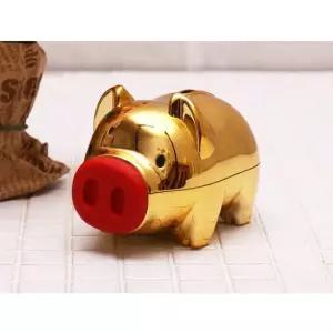 마키 골드 돼지 저금통 중 1p 예쁜저금통 다용도저금통 귀여운저금통 미니금고 이색저금통