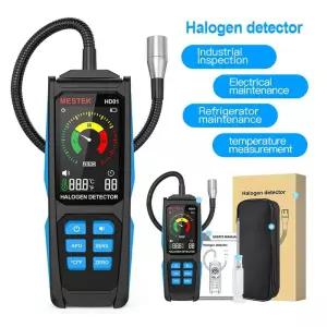 가스계량기 측정기 에어컨 기 냉매 할로겐 테스터 미터 HFC HCFC CFC PFC HFO R22 R32 R134A 가연성 가스