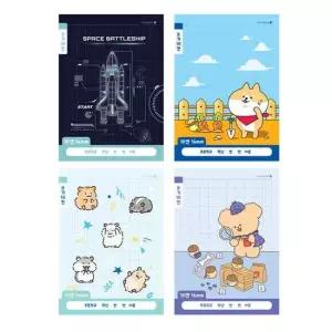 초등 1-2 쓰기 10칸 A (25) X10권 저학년 노트 공책