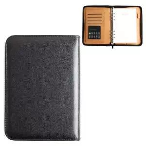 오피스 업무 포켓 계산기 바인더 다이어리 노트 블랙