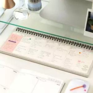 주간 스탠딩플래너 탁상 스케줄러 다이어리 위클리