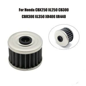 혼다 오토바이 오일 필터, CBX250 XL250 CB300 GB400 XR400