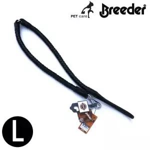 통가죽 블랙 013L 리드줄 PSK 꽈배기 L