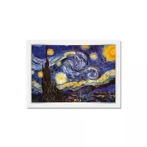 일러스트퍼즐 500피스퍼즐 별이 빛나는 밤에 모던화이트 액자세트