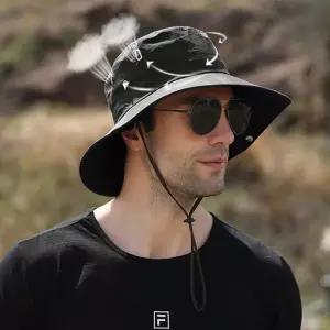 남자 등산 모자 농사 햇빛 가리개 모자