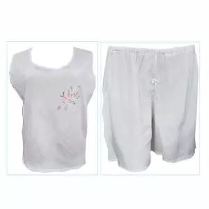 [오노마] ONM 국산 인견 지지미 런닝 반바지 잠옷 간편복