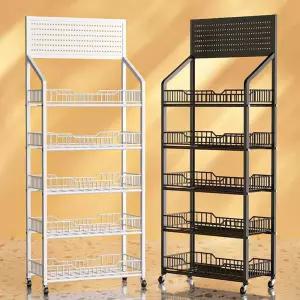 카운터 진열대 선반 매대 높은 편의점 스낵 다층