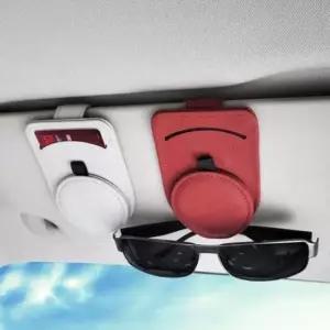 [CAR] 선바이저거치대 안경걸이 통행권 카드수납 멀티포켓