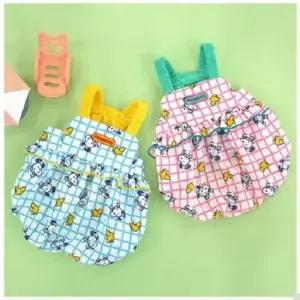 [반려] 강아지 여름 원피스 패션 썸머 시원한 펌킨 드레스