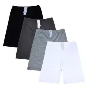 [오노마] ONM 국산 빅사이즈속바지 여자속바지 5부 흰색 검정색 회