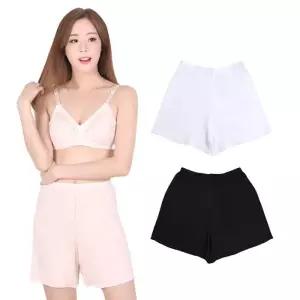 [오노마] ONM 국산 여자 인견속바지 3부 실키한 속반바지