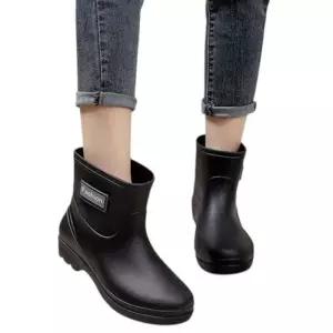 [오노마] ONM 장마철 앵클 레인부츠 논슬립 키높이 여성용 장화 워